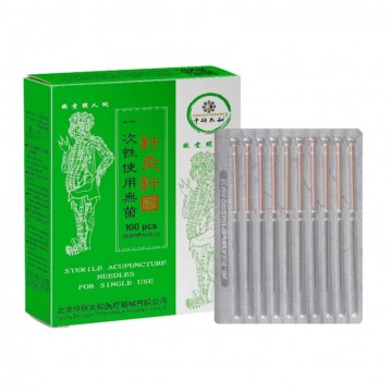 Zhen Jiu akupunkturnål PRO Kobberskaft 025x40