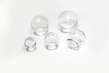 Cupping glass sett, 10 stk av hver i Størrelse 3-5