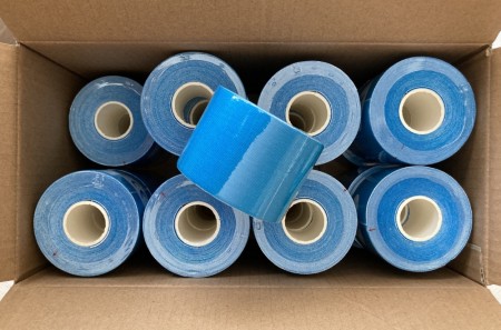 16pk • Kinesiotape 50mm x 5 meter • Blå