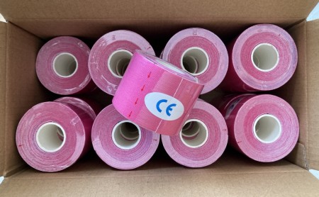 16pk • Kinesiotape 50mm x 5 meter • Rosa